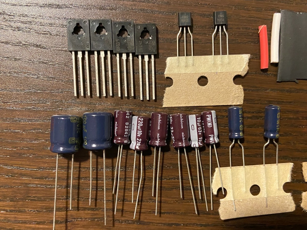 Sansui F-1040-1 Driver Boards Rebuild Receiver REPAIR Kit
