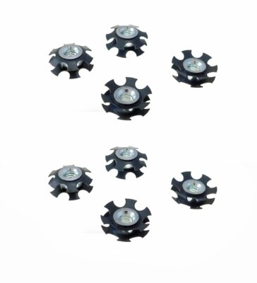 8 Pack Tubing Connector 1''(OD) Round or Square 1/4-20 Threads 11000256800