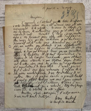 Letter Handwriting Ink Yvan Gomberg Loaded Mission IN Russia 1918