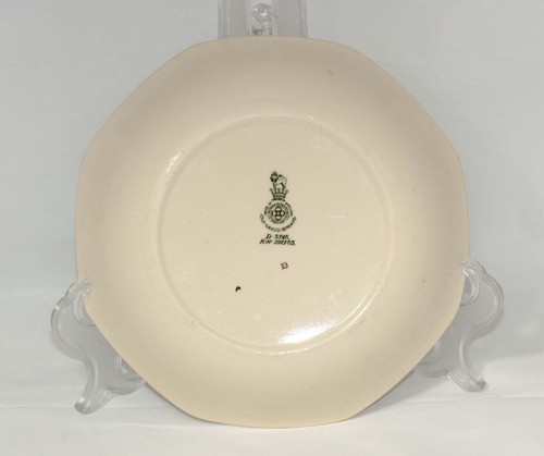 ROYAL DOULTON OLD LEEDS SPRAYS 1 ART DECO WIDE DESSERT BOWL D3548 c.1935 - Picture 6 of 15