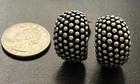 Vintage NAPIER signed Ladies Marcasite Clip On Fashion Earrings — photo 2