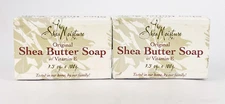 The Shea Moisture Original Shea Butter Soap With Vitamin E 3.5 Oz Lot of 2