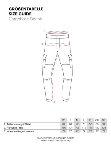 Indicode Herren Cargohose Dennis-Cargo Hose Funktionshose Freizeithose Pants - Bild 34 von 40