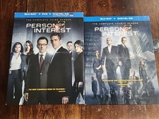 Person of Interest - The Complete Third AND Fourth Season (Blu-ray) EUC  3 &4 