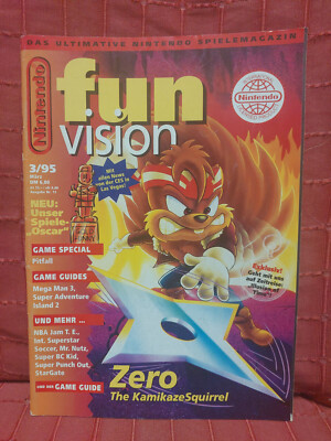 Nintendo Fun Vision Magazin Ausgabe 3/95 (Zero - The Kamikaze Squirrel)