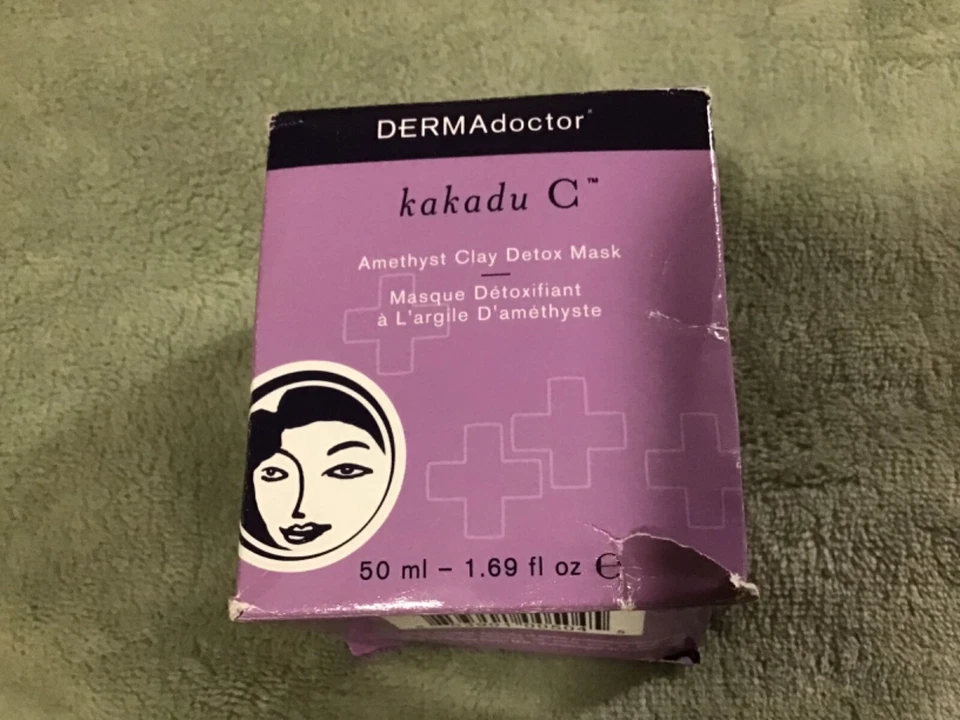 dermadoctor amethyst clay detox mask New in distressed box  - Image 2 of 4