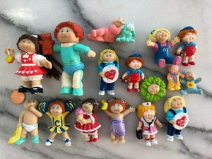 Vintage Cabbage Patch Figurine Lot PVC 