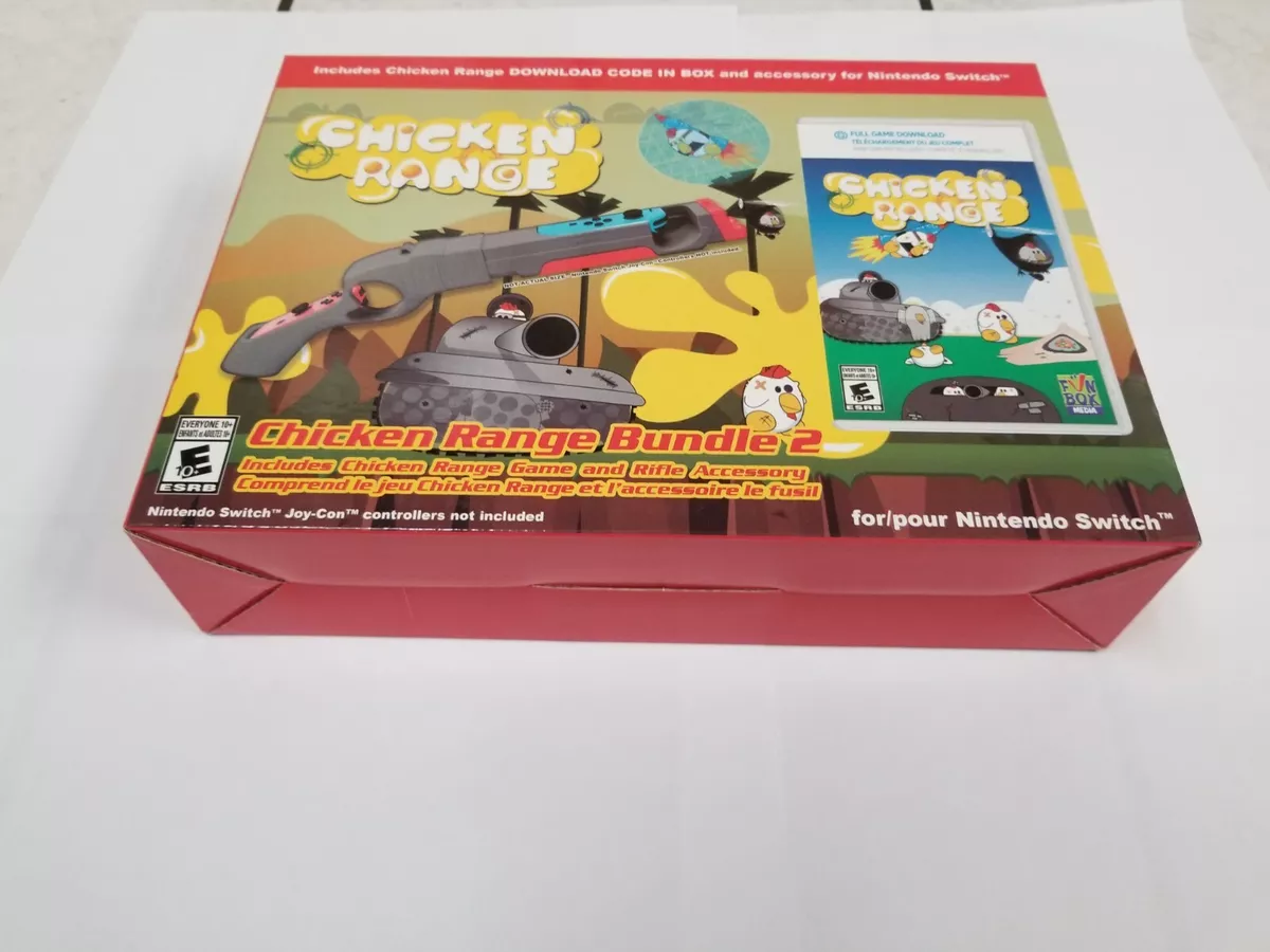 Chicken Range Bundle with Gun - Nintendo Switch Games and Software:  Nintendo Switch: Video Games 