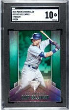 2020 Panini Chronicles #5 Cody Bellinger TITANIUM GREEN SGC 10 GEM MINT