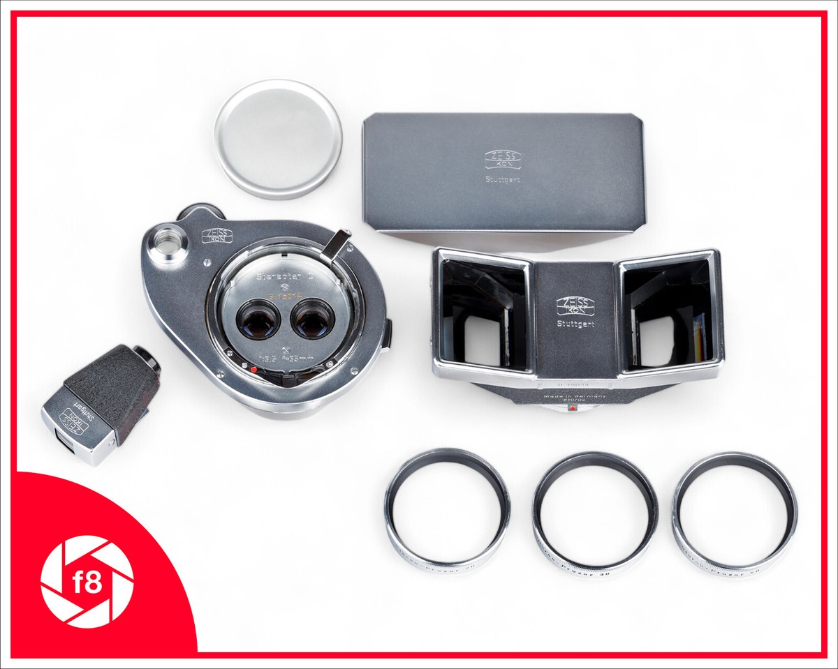 RARE] Zeiss Ikon Stereotar C Stereo Close/up Lens Outfit set for