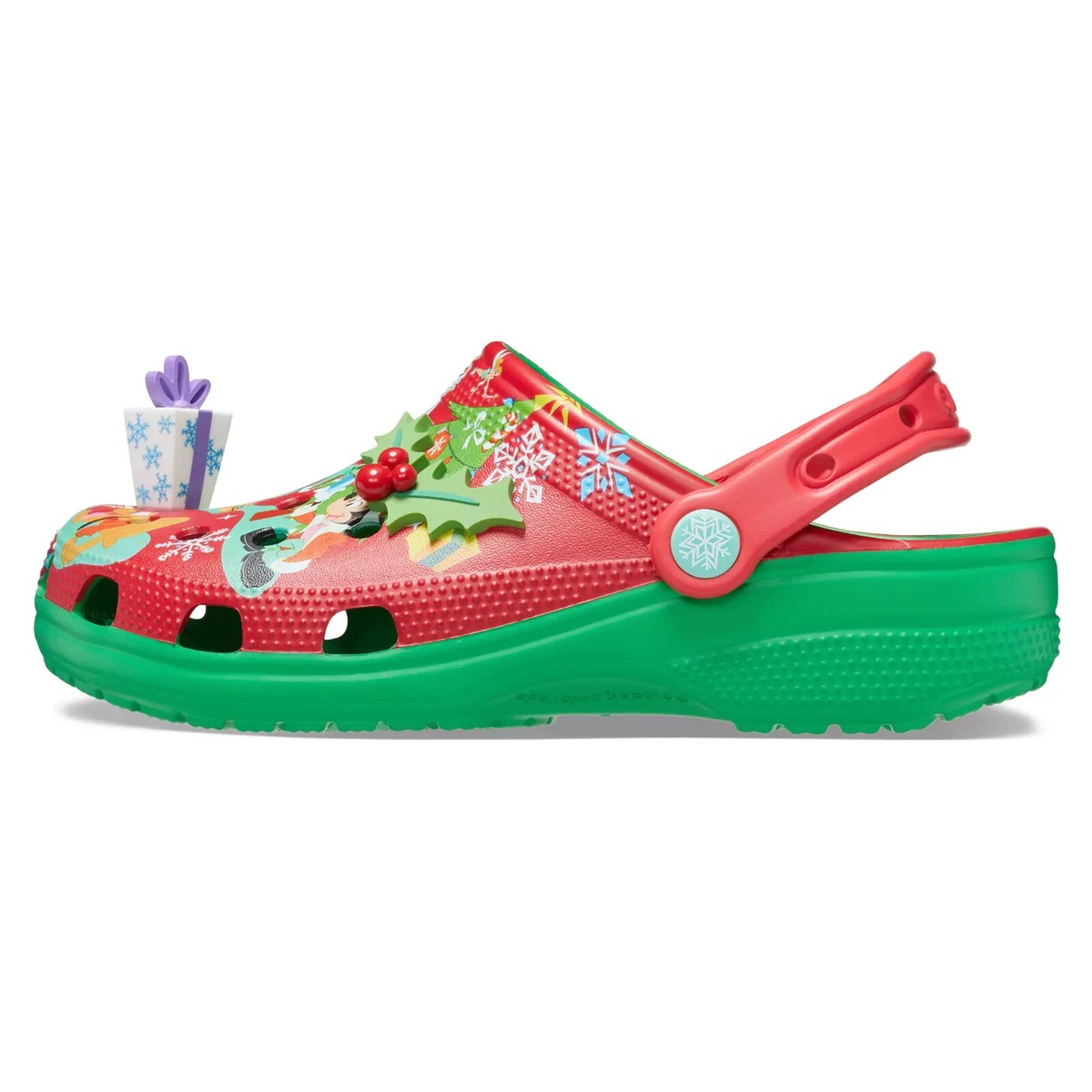 Disney Park Christmas Holiday Mickey & Friends Clogs Adult  display picture 2