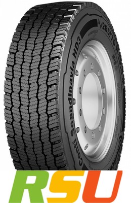 Continental Conti Scandinavia HD3 M+S 3PMSF 315/80 R22.5 156/150L Winterreifen