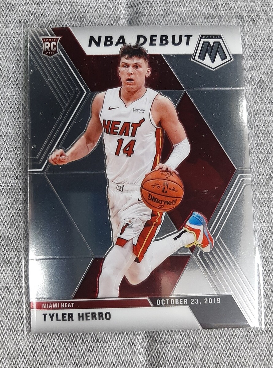 2019-20 Panini Mosaic Tyler Herro #280 NBA Debut Rookie Card 2019-20 Panini Mosaic Tyler Herro #280 NBA Debut Rookie Card