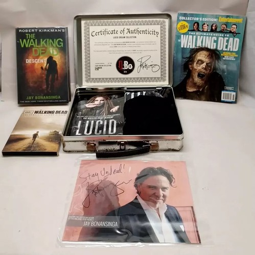 RARE Walking Dead Lucid Dream Collection~Jay Bonansinga LE/100 Signed/COA/More - Picture 1 of 7