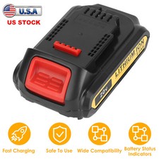 20V Replacement Battery fit For Li-ion Battery DCB206-2 DCB205-2 DCB203