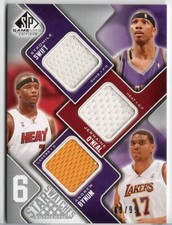 2009-10 SPGU Swift O'Neal Bynum Howard Smith Okafor 6 Star Swatches Jersey /99