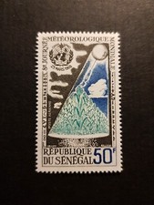 Stamp Senegal Weather Aerial Post Pa N&deg;64 New ** MNH 1968