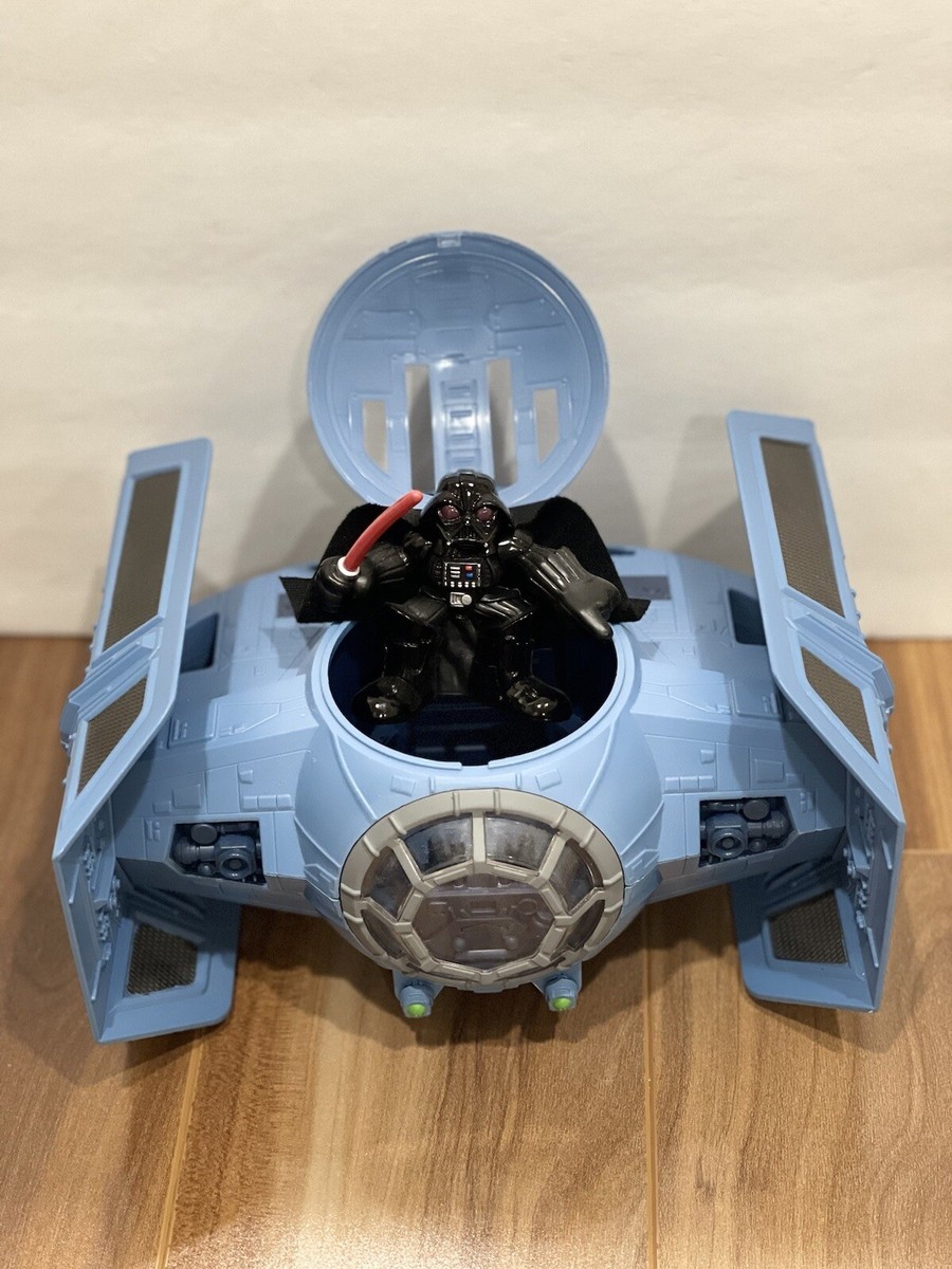 STAR WARS C-082A 2008 Imperial transport LFL Ship Blue Tie Fighter