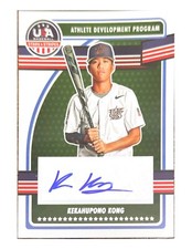 2023 Panini USA Stars & Stripes [Auto] #ADPS-KK Kekahupono Kong