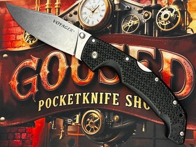 [1288] Cold Steel Voyager Taschenmesser AUS-10A Lockback Folder