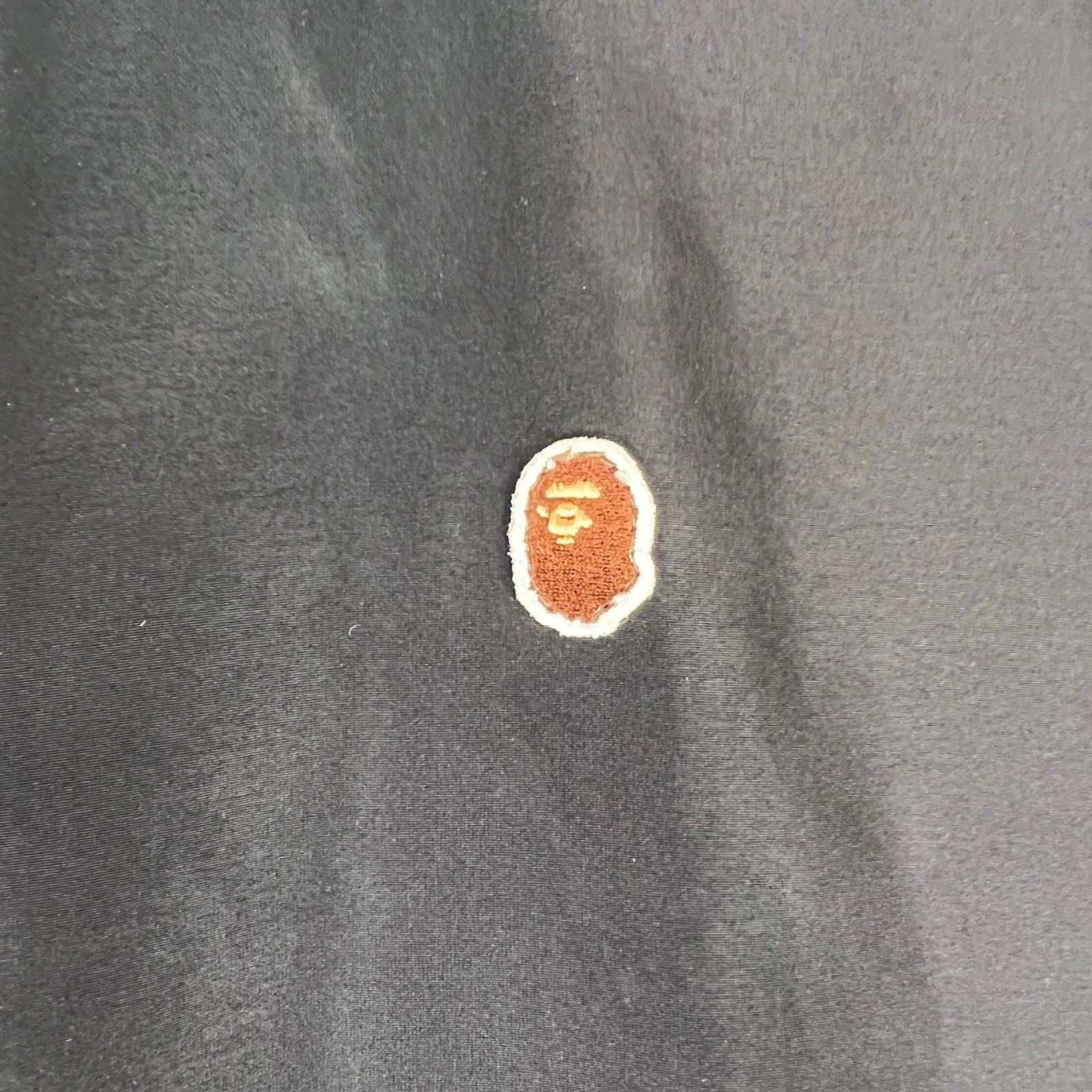 A Bathing Ape BAPE Windbreaker Jacket Black Mens Large image 5