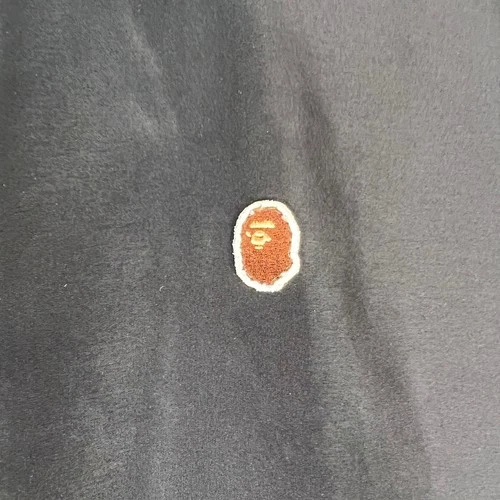 A Bathing Ape BAPE Windbreaker Jacket Black Mens Large image 5