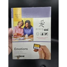 New Xyron Design Runner Design Disc "Emotions" Scrapbooking Card making Crafts