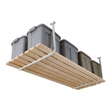 HyLoft 80842-10 33 in. x 34 in. Adjustable Garage Ceiling Mount Storage Rack Kit