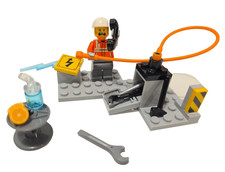 M.O.C. Extra Cautious Electrician Figure - Br...