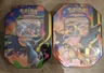 Mega Charizard X and Y Tins Sealed 2026 Set of 2 Pokemon TCG Phantasmal Flames