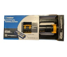 Premium Turbo Oscillating Sprinkler 4500 sq ft Lawn Garden Adjustable Melnor