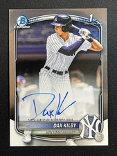 2025 Bowman Draft - Chrome Prospect Autographs Dax Kilby #CPA-DK