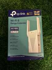 TP-Link AX1800 Dual Band Wi-Fi 6 Range Extender 2.4/5 GHz RE615X