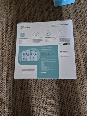 TP-Link Deco X15 White AX1500 Whole Home Mesh WiFi 6 Router System 3 Pack