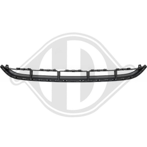 LüFtungsgitter StoßFäNger Diederichs 1095145 FüR Audi Mitte-image