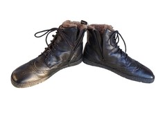 Zaqq QUINTIC Winter Brogue Black - neuwertig - Gr.40