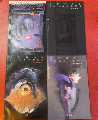 1988 Marvel Epic STRAY TOASTERS # 1 2 3 4 Comic Book complete set SIENKIEWICZ
