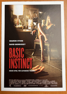 Basic Instinct 2 - Neues Spiel für Catherine Tramell - Filmplakatkarte Cinema