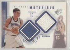 2000-01 SPx Winning Materials Wally Szczerbiak #WS1 nd3