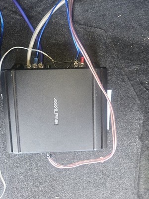Alpine MRV-M250 Mono Car Audio Amplifier 250W RMS MPN MRV-M250