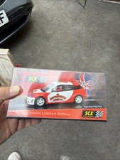Scx ref 60920 Ford Focus WRC 4x4 lights "Bachmann London Toy Fair 2002" BNIB