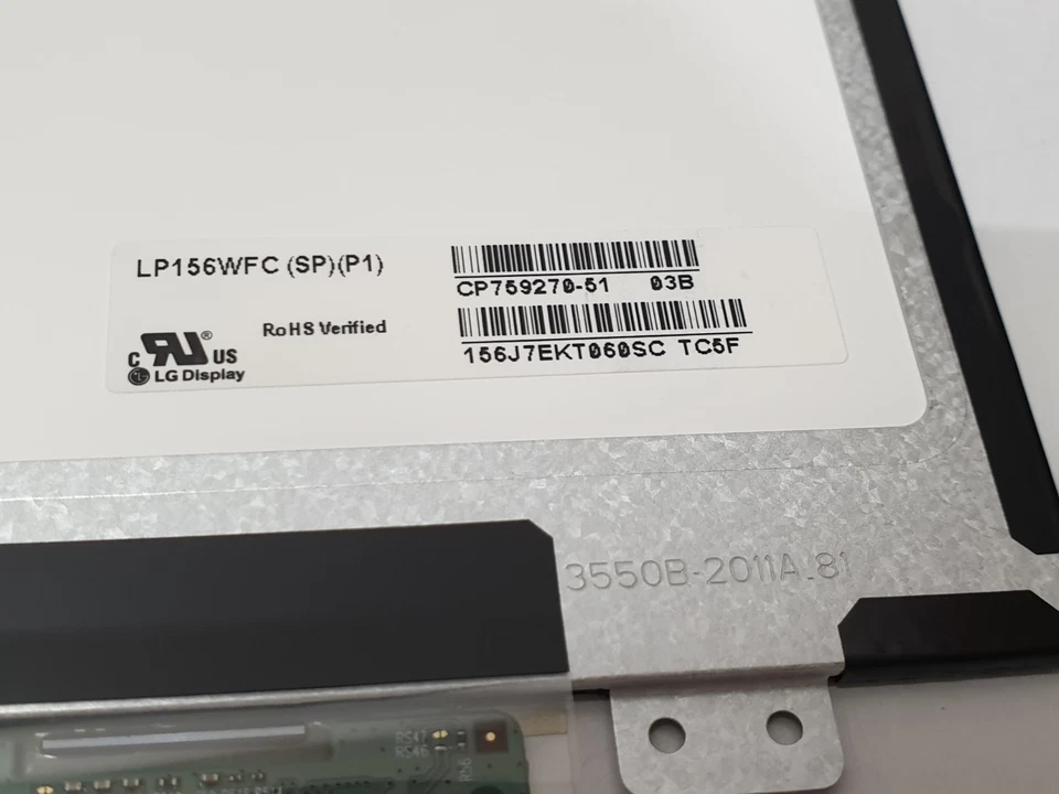 Laptop Notebook Display LG LP156WFC-SPP1 15,6" Bildschirm Fujitsu A357 Lifebook - Bild 4 von 4