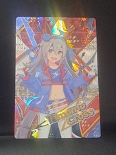 Tarjeta coleccionable Uma Musume Horse Girls W2-05 Tamamo Cross Racing Silks nueva sellada