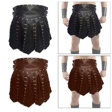 Men's Utility Kilt Adjustable Waistline Men Cosplay Kilt for Club Wear Wedding