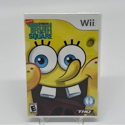 Spongebob Truth or Squared SEALED For Wii