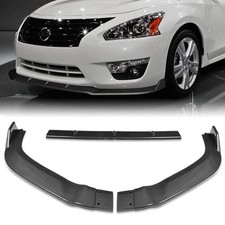 Front Bumper Lip Spoiler Splitter for 2013-2015 Nissan Altima Sedan 4DR Carbon