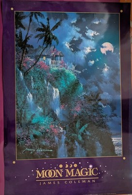 JAMES COLEMAN - Art  Moon Magic 24x36