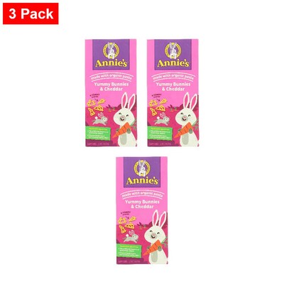 Annies Homegrown, Macaroni And Cheese Bunny Yummy, 6 Ounce - 3 Pack