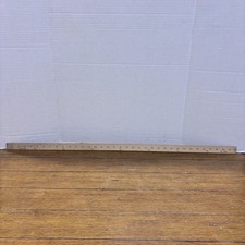 Vintage 36โ Classroom Ruler Westcott No. R600 - Made In The USA - Double Sided