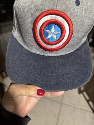 Original Marvel Schirmmütze Gr.56 Captain America Shield Baseball Cap